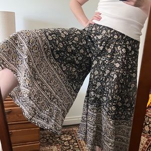 Boho gaucho pants